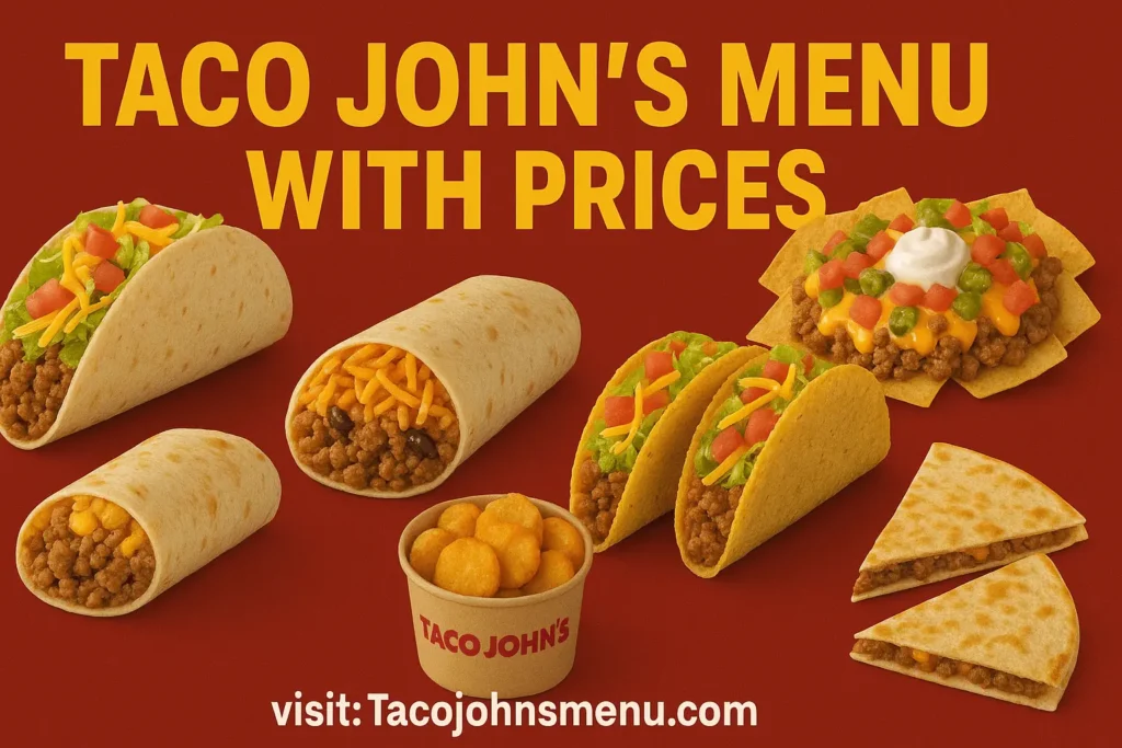 Taco John's Menu with Prices