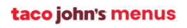 Taco John's Menu Logo